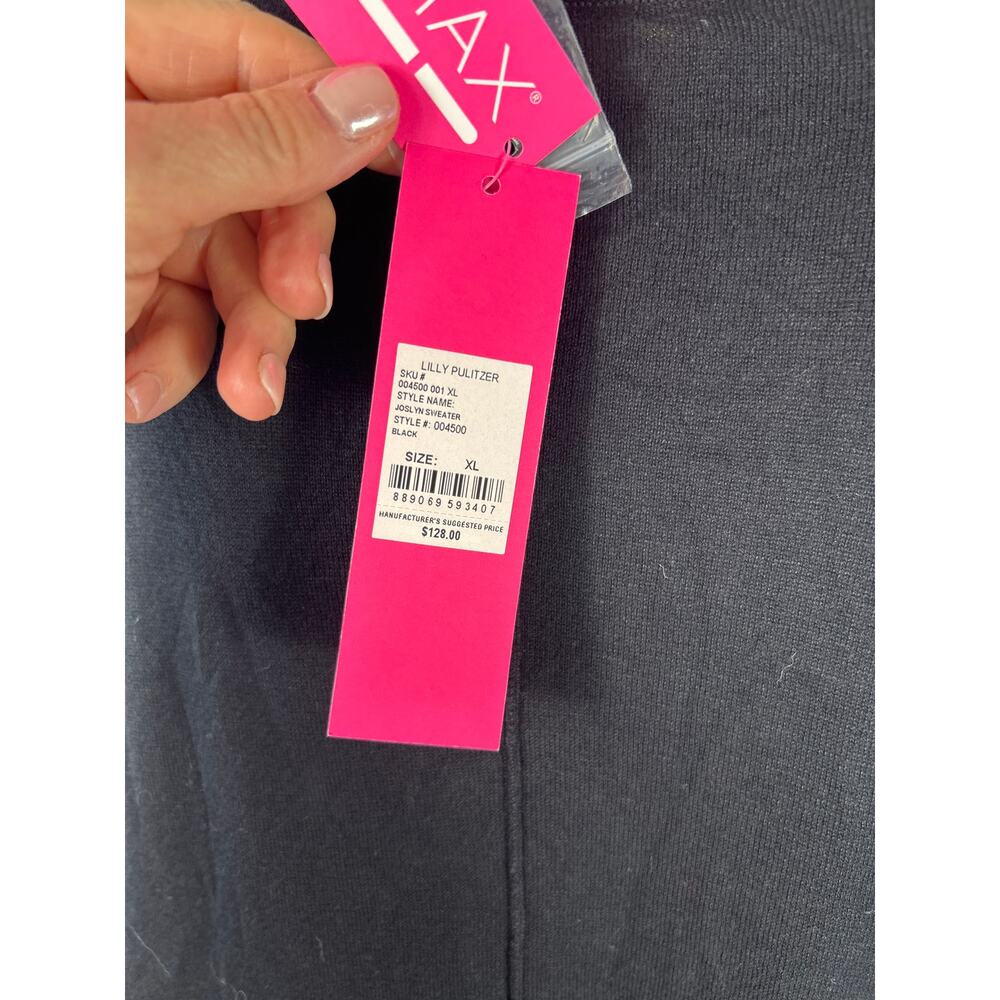Lilly Pulitzer Joslyn Coolmax Sweater Size XL Boatneck Dolman Fit. NWT - Picture 5 of 8